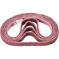 Pferd Sanding Belt, 3/4" W, 18" L, Surface Conditioning, Aluminum Oxide, Medium, Polivlies 43563